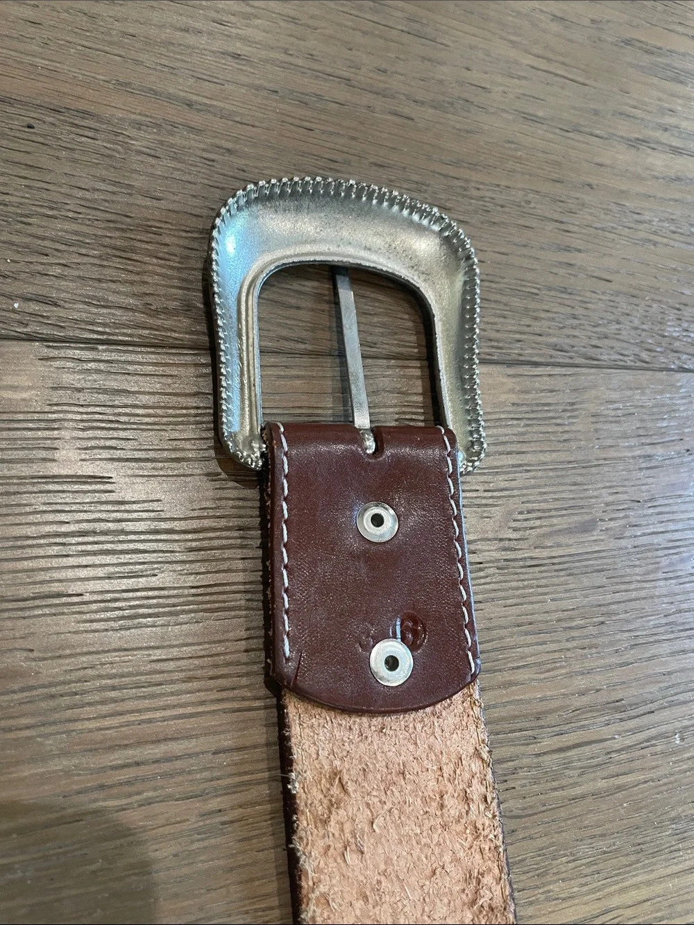 Ariat Western Belt Features Embossed Leather With Large ARIAT Logo